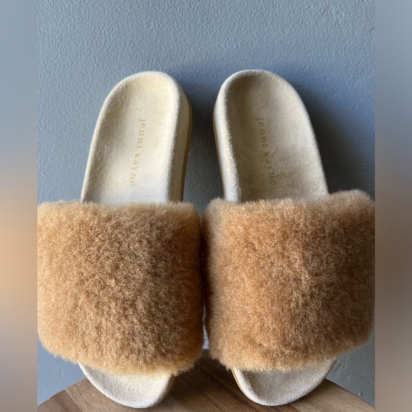 Jenni Kayne Shearling Slide NWOB ~ Size 36 - Picture 5 of 10